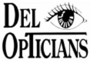 Del Opticians Logo